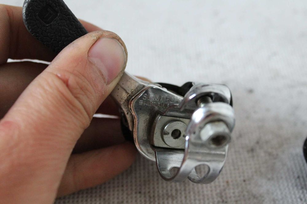 manetki THUMB shimano SL-MT50 lata 80'  retro mtb 3x6s 0825cis