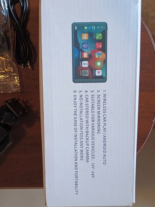 Tylko 167  Nowy Bezprzewodowy odtwarzacz samochodowy CarPlay&Android A
