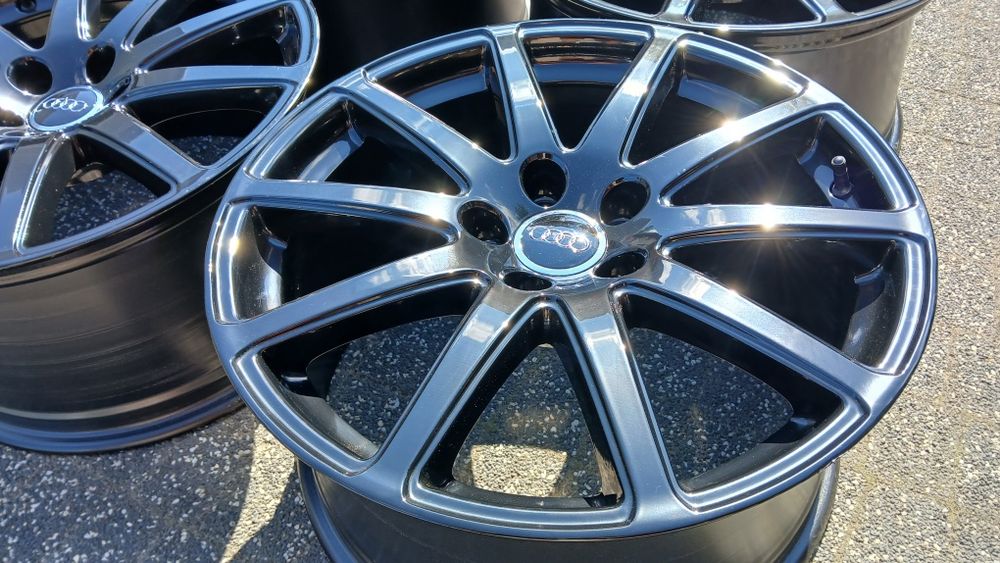 18" Audi oryginal 5x112  9j et52  A3 A4 A6 TT  czarny polysk Idealne