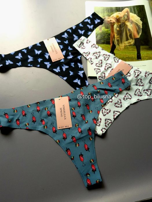 Безшовні трусики/стринги Безшовні/бразиліани/американки Безшовні