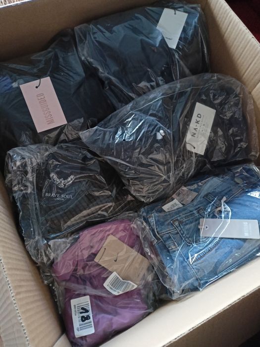 Wyprzedaż Zalando zwroty ubrania czysty zysk wyprzedaż A B + gratisy