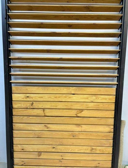 Shutters / ruchome deseczki sosnowe klasa A/ metalowe mechanizmy / wysyłka