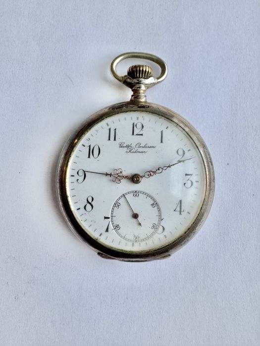 Часы карманные Perfecta серебро 50 мм