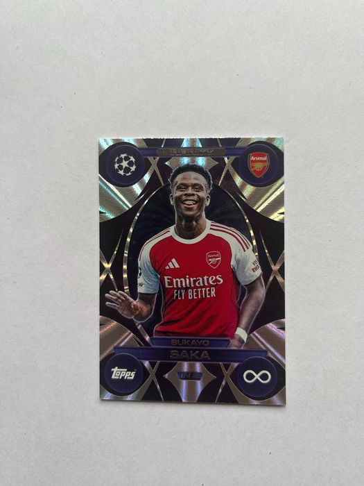 Karta Match Attax 2025 Bukayo Saka Infinity