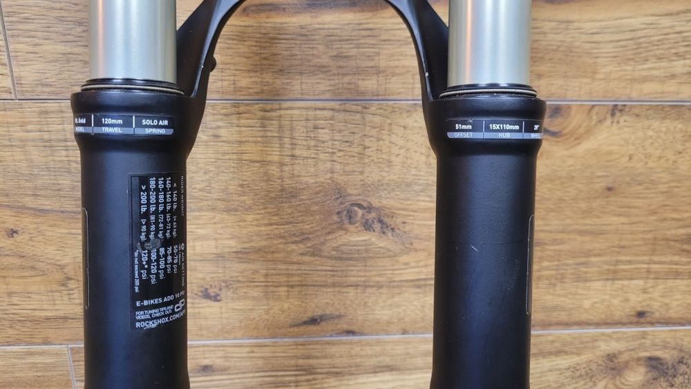 Amortyzator Roc Shox Recon Gold RL 29" 120mm Taper ster. 19cm ładny St