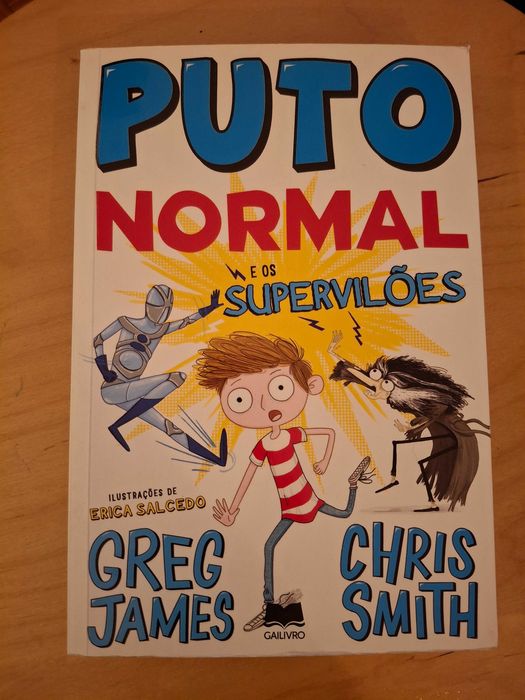 Livro Puto Normal e os Supervilões
