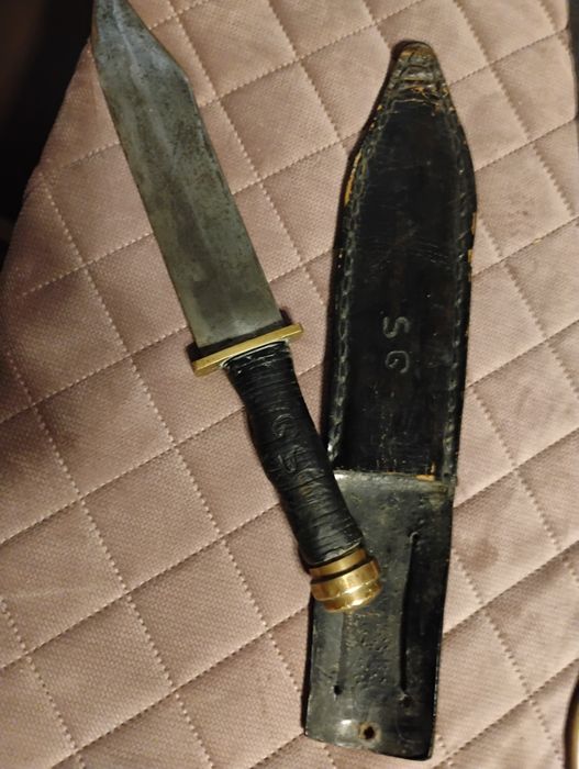 Nóż Bowie 1847 sygnowany kolekcjonerski