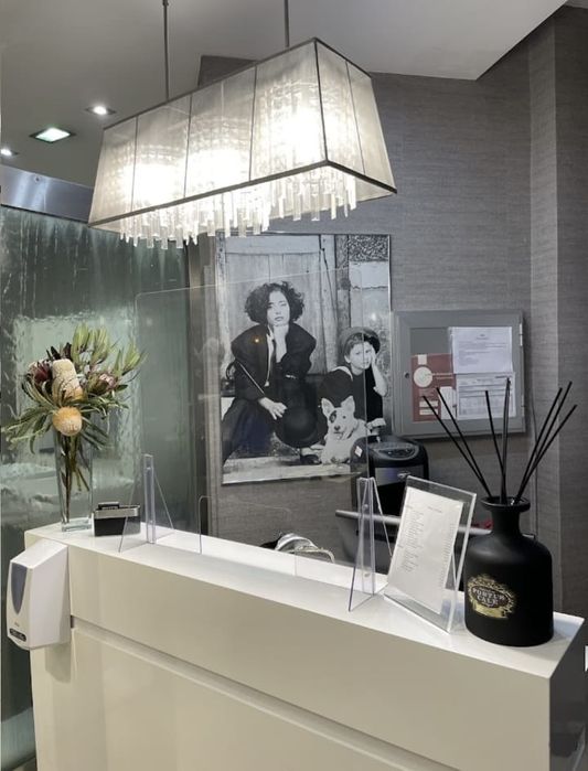 Candeeiro de recepcao