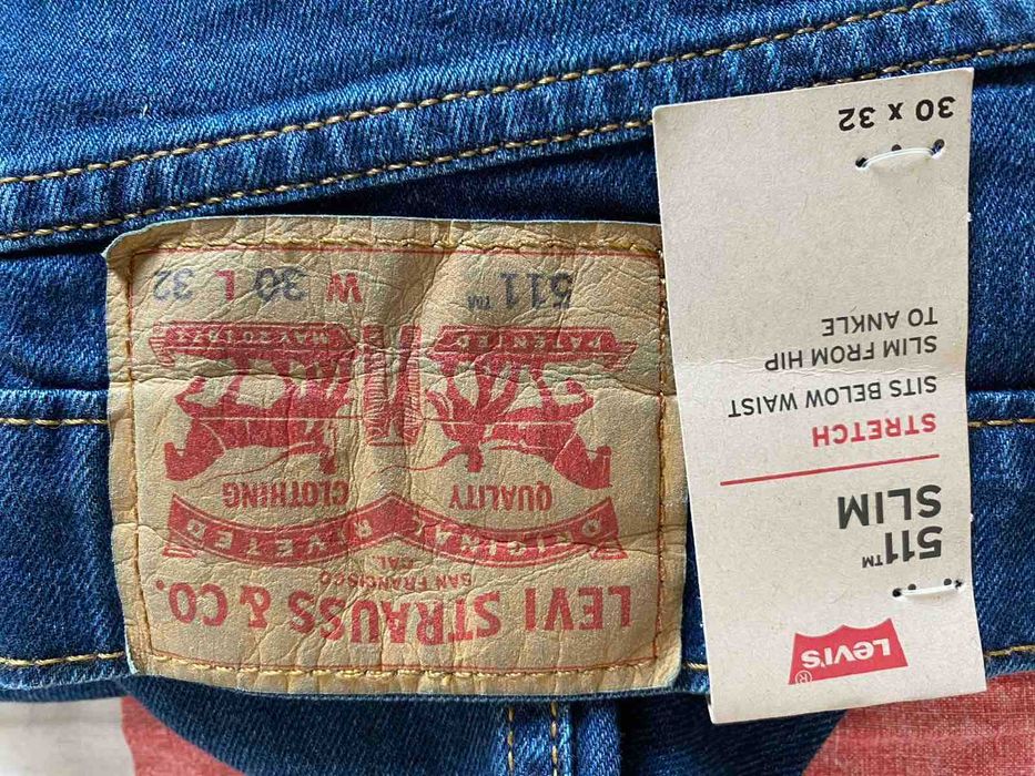 Джинси Levis 511 Slim W30/L32 Джогери Cropp Skinny 28/32 Нові Оригінал