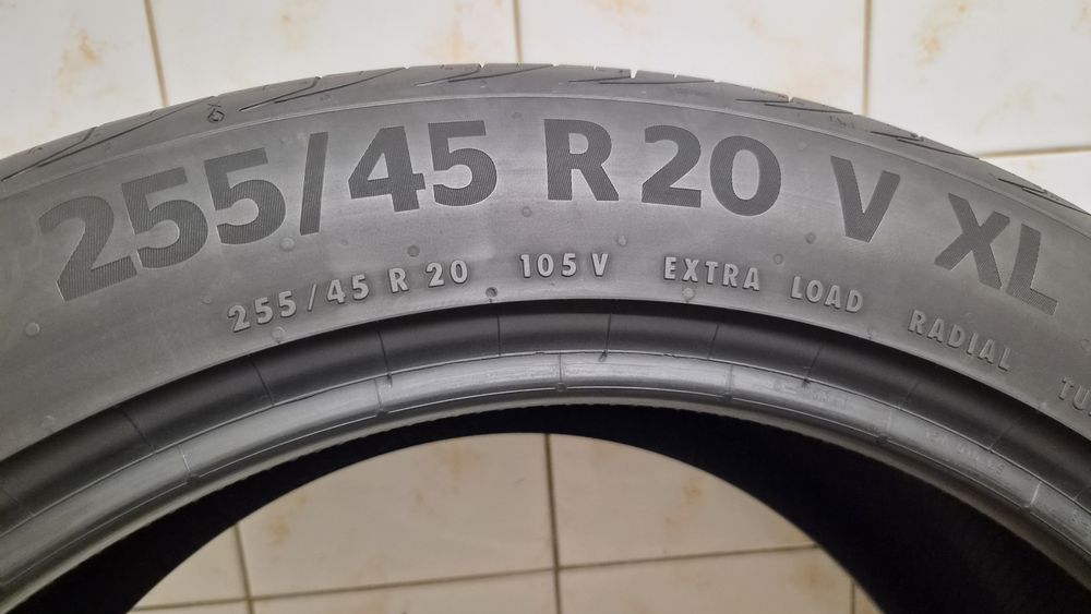 4 opony letnie 255/45 R20 105V XL Continental PremiumContact 6