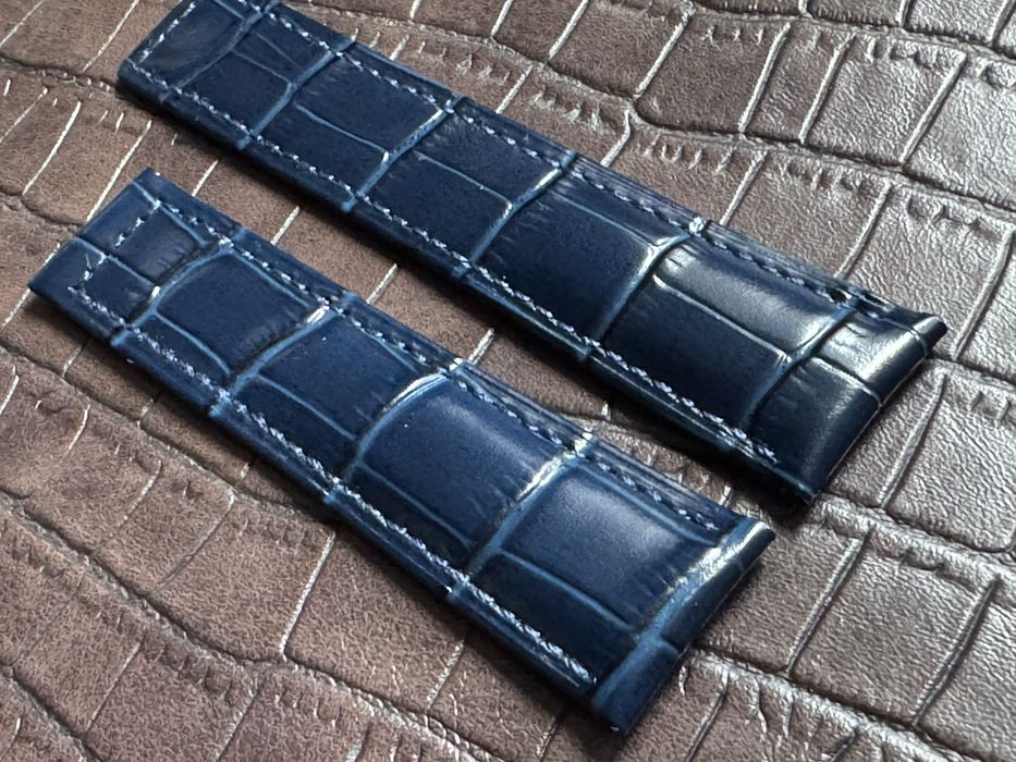 Breitling Navitimer, B-1 i inne pasek granatowy