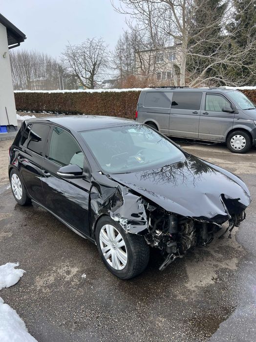 VW Golf 6 GTD Uszkodzony