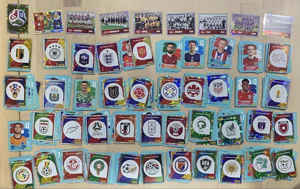 Cromos Mundial 2026 copa do Mundo Fifa World Cup 26 Panini coleção