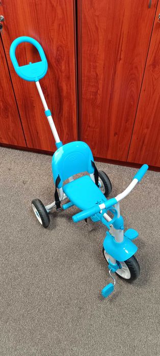 Rowerek trójkołowy Little Tikes błękitny, stan idealny