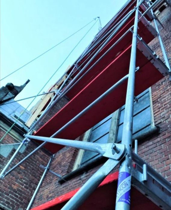 Wynajem rusztowań, Wynajmę rusztowanie elewacyjne plettac. Montaż