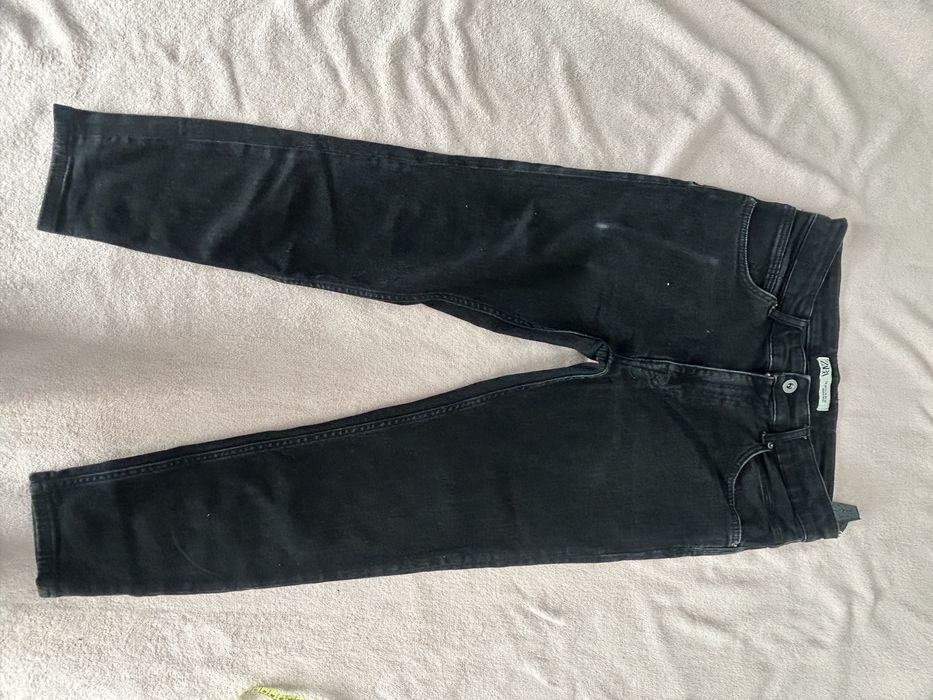 #Zara spodnie jeansowe slim skinny