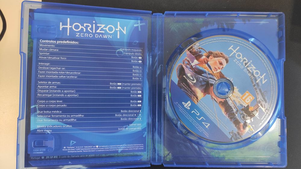 Ps4 jogo horizon zero dawn