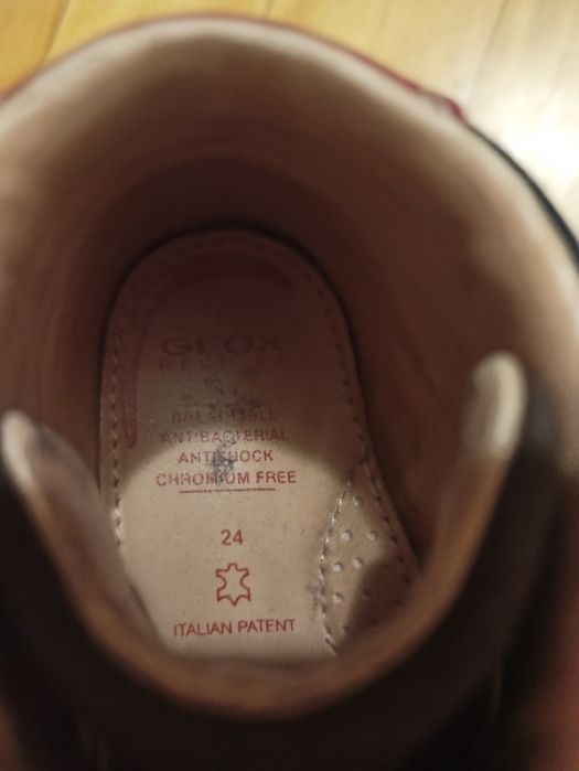 Botas geox 24 castanhas