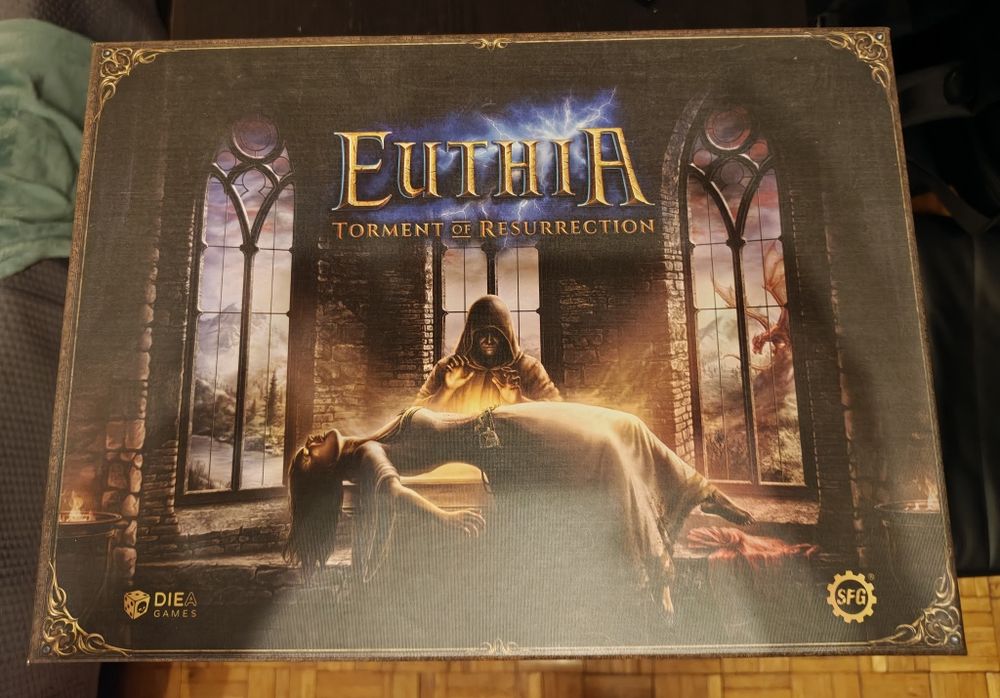 Euthia: Torment of Resurrection gra planszowa + Nekromanta