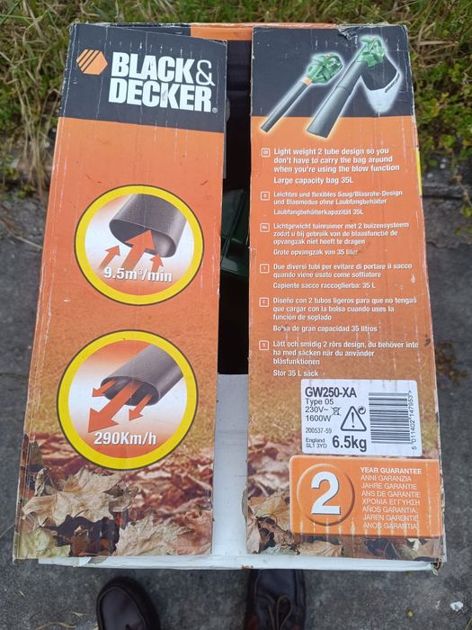 Aspirador soprador Black & Deker