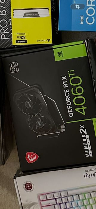NVIDIA GeForce RTX 4060 Ti 8GB – stan idealny, rok używana