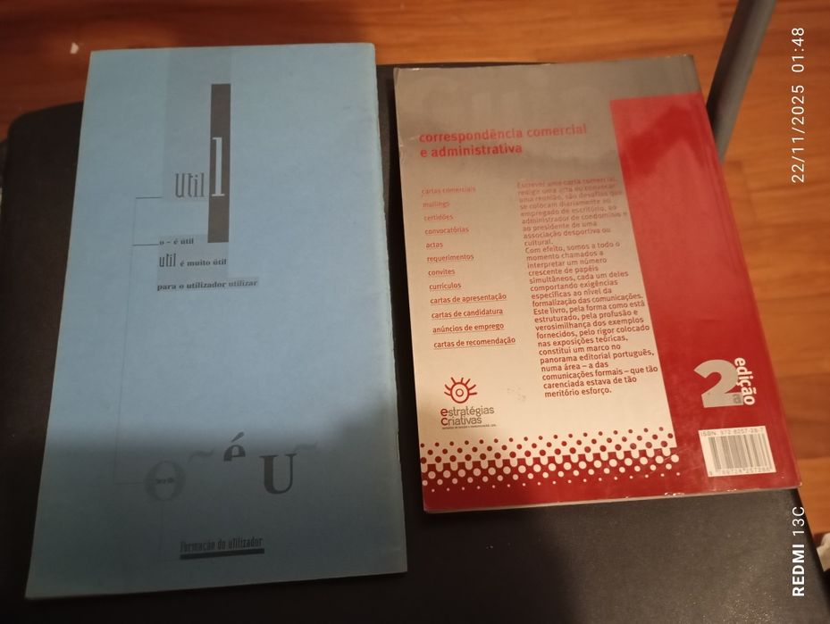 Livros auxiliares