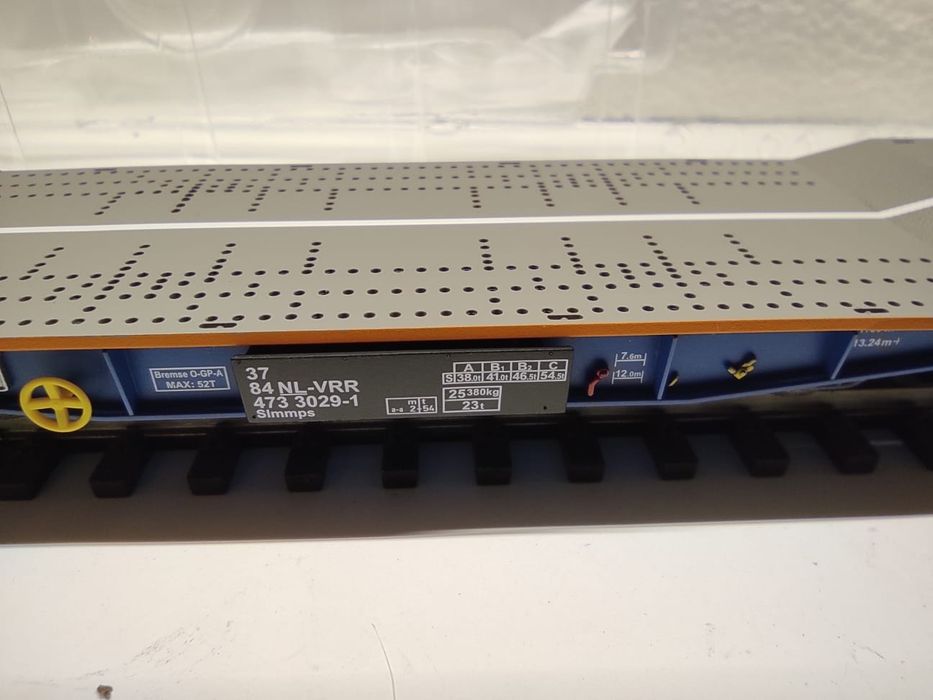 Wagon towarowy platforma Slmmps Ep. VI VolkerRail NL PIKO 96695