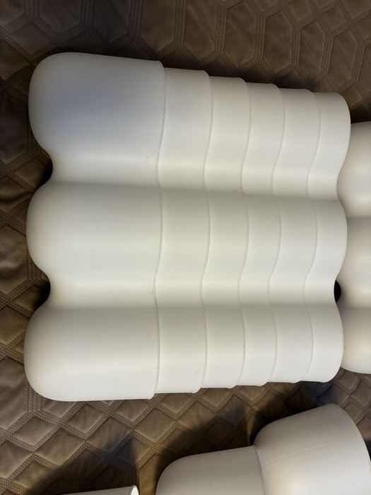 Osłonki ozdobne Poppy na 28 kwiatów - zielona ściana 7 trio i 7 single