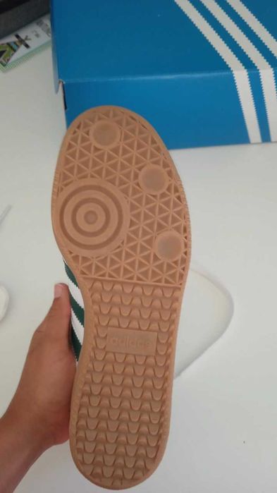 Tênis adidas samba verdes originais