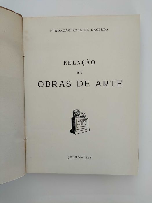 Museu do Caramulo - Relação de Obras de Arte