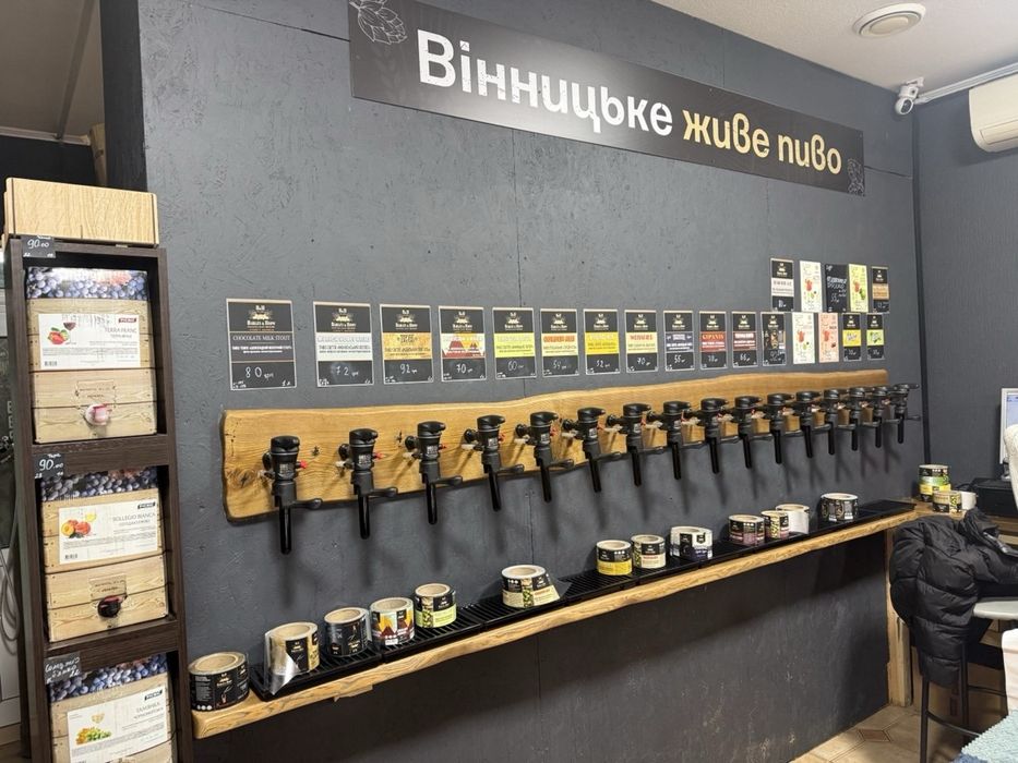 Продаж готового магазину розливного пива та снеків | Калинівка