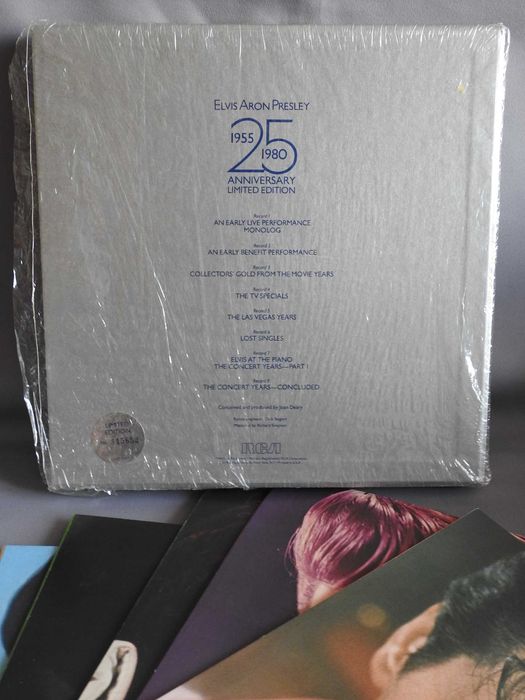Elvis Presley Elvis Aron Presley 1955-1980 25 Ann USA 8 пластинок