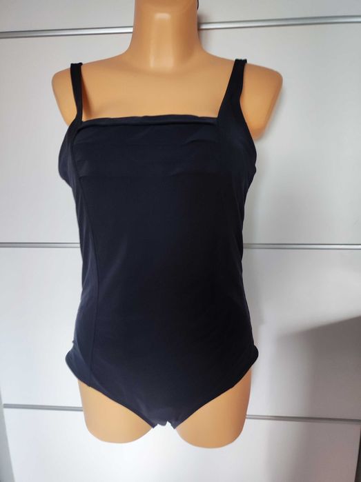 Marks&Spencer czarny strój jednoczęściowy r 48 plus size