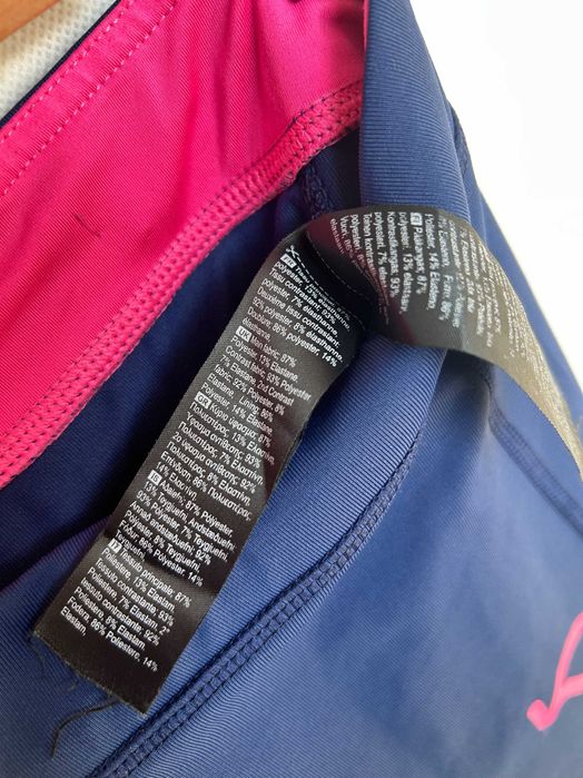 Kari Traa _ Granatowe termoaktywne legginsy M