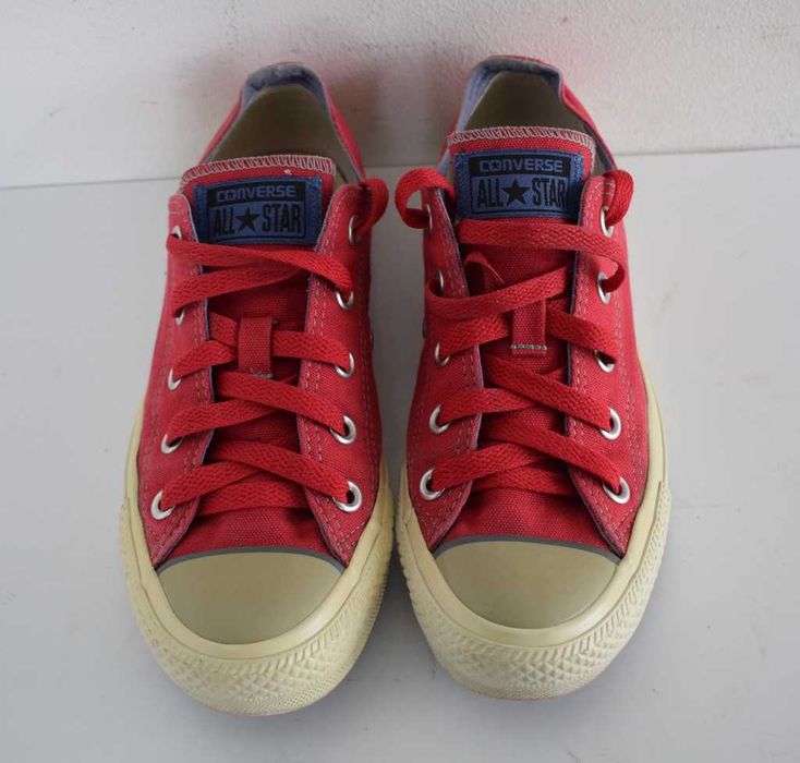 Converse czerwone trampki buty 36