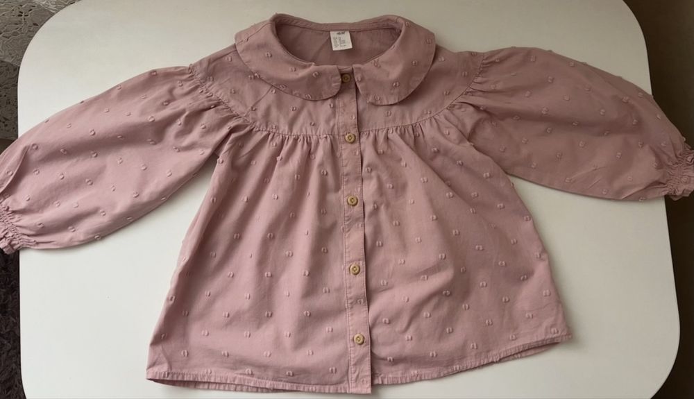 Блуза на дівчинку 92 розмір , h&m