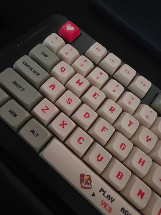 Keycapy XDA PBT Retro Gaming Mario Pełen Komplet