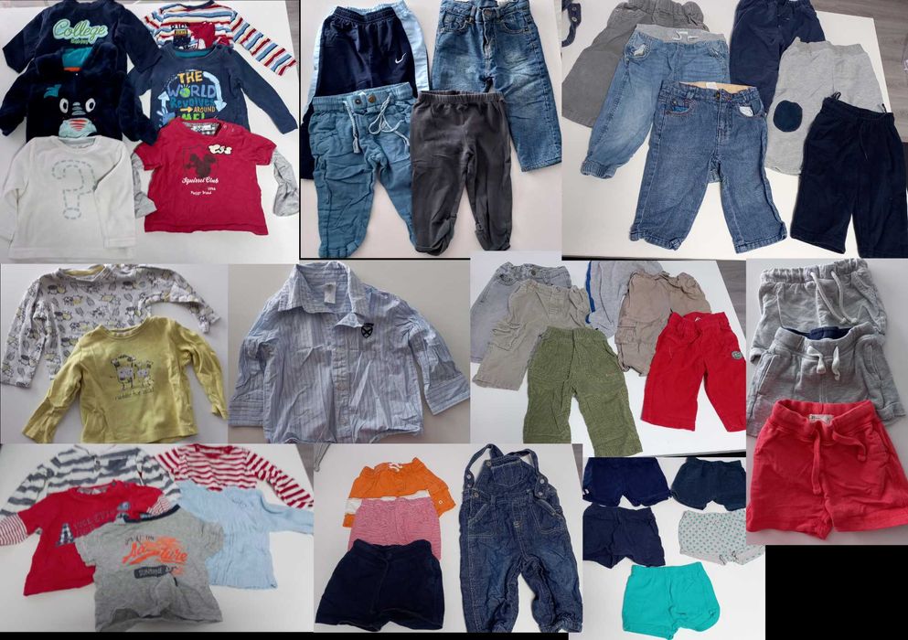Conjunto de roupa para bebé 0 a 12 meses (12 a 100 peças)
