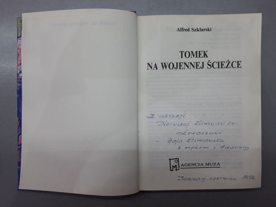 Tomek Na wojennej ścieżce Alfred Szklarski