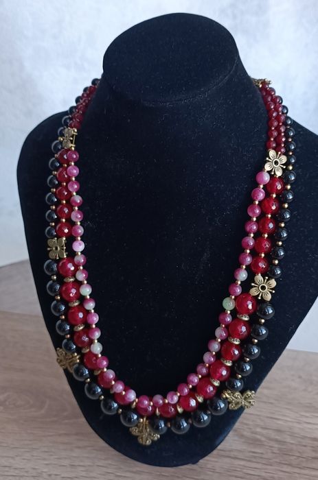 Намисто "Уквітчана" в українському стилі