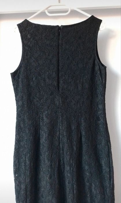 Czarna elegancka sukienka koronka Kappahl rozm.XL