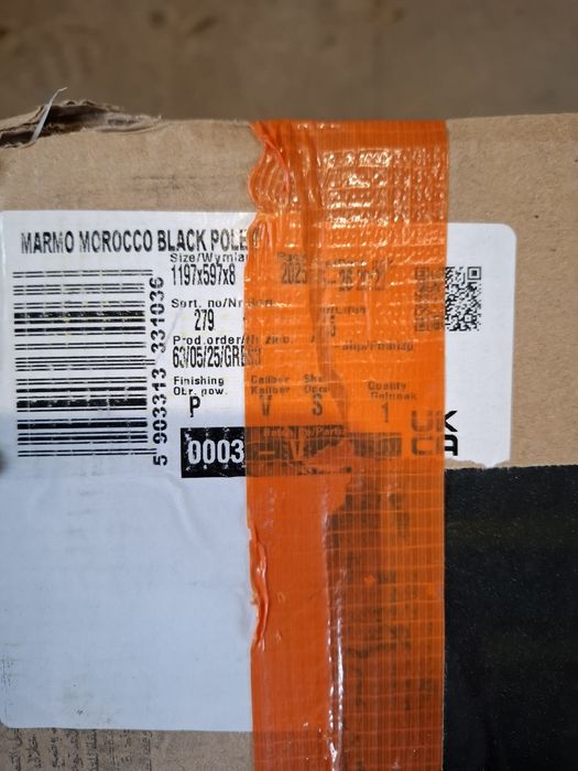 Płytka Marmo morocco black 120X60