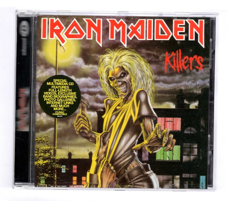 Iron Maiden - Killers (CD) Enhanced CD Remastered Paul Di'Anno New Wave of British Heavy Metal