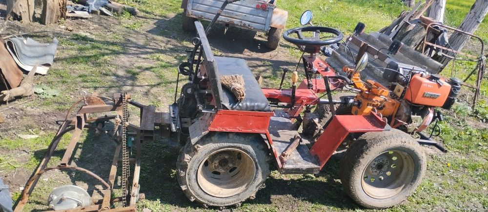 Саморобний мототрактор