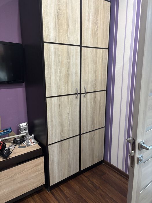 Кровать, шкаф, тумба