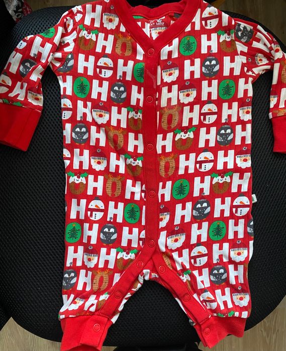 Świąteczny pajac 3-6m Next