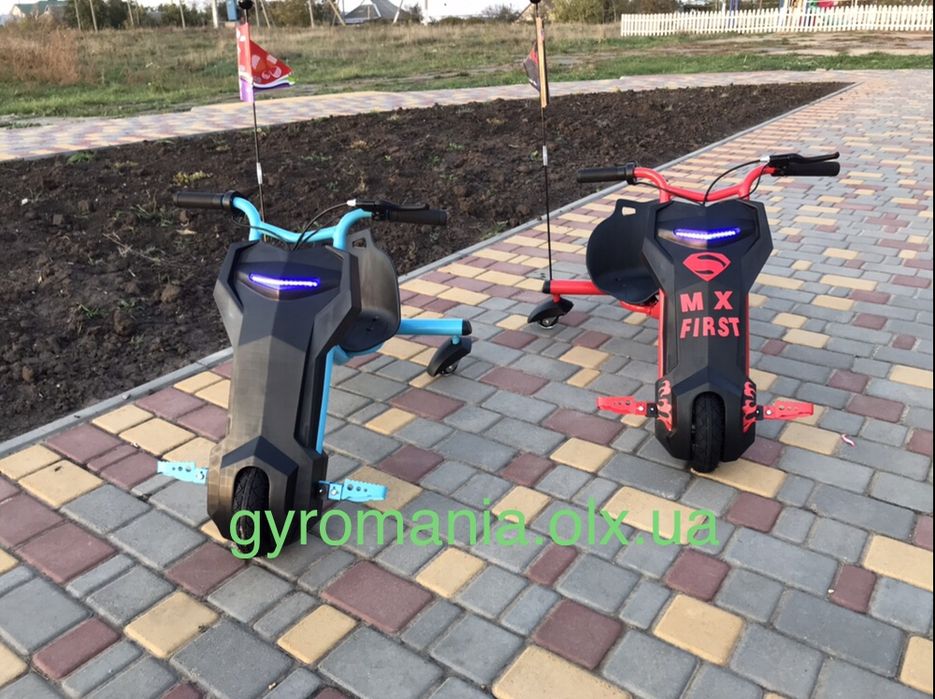 Дрифт-карт Ховеркарт Гироскутер Гироборд сигвей Минибайк Электробайк