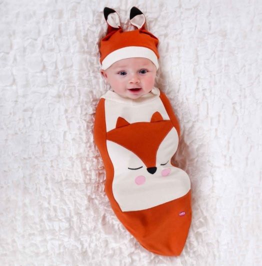 **NOVO** Swaddle / Saco de Dormir Bebé com Gorro