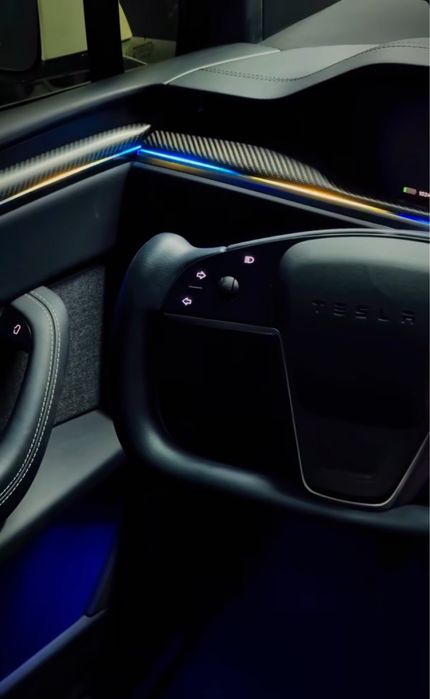 Підсвітка салону контурна Ambient Light Контурна підсвітка Tesla