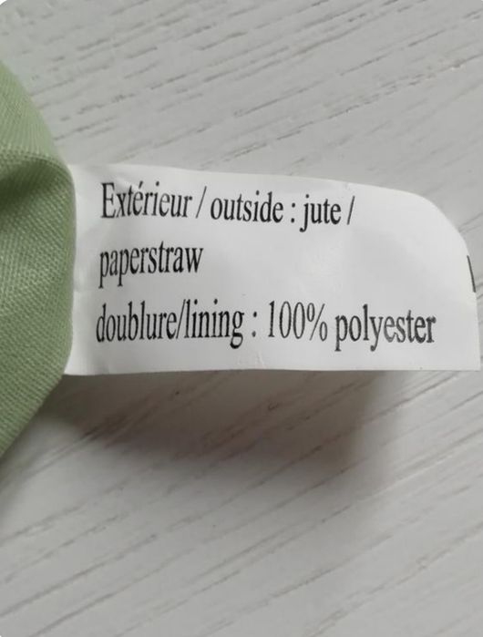 Сумка  из рогожи
